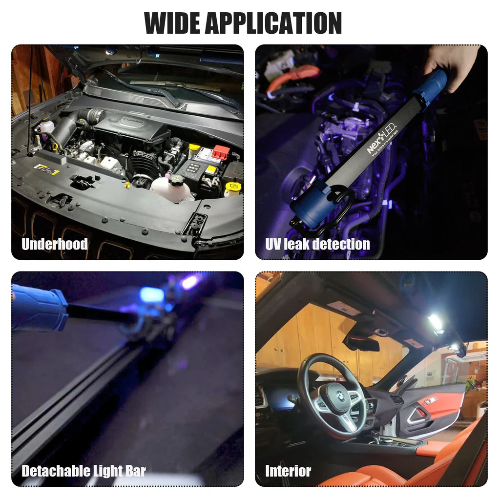NextLED - Rechargeable, Detachable Under Hood LED Work Light