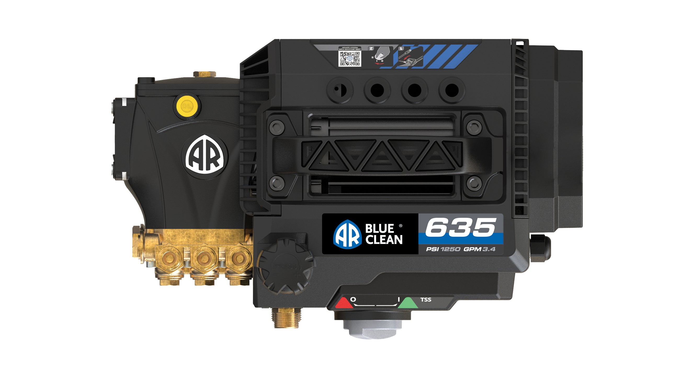 AR Blue Clean AR635 HOT WATER Pressure Washer | AR Blue Clean 635 3.4 GPM | Base Unit only