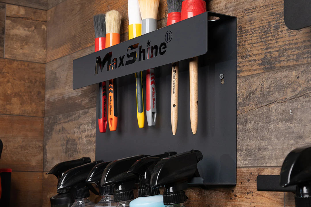 Maxshine Wall Mount Tool Holder | Brush and Trigger Bottle Holder