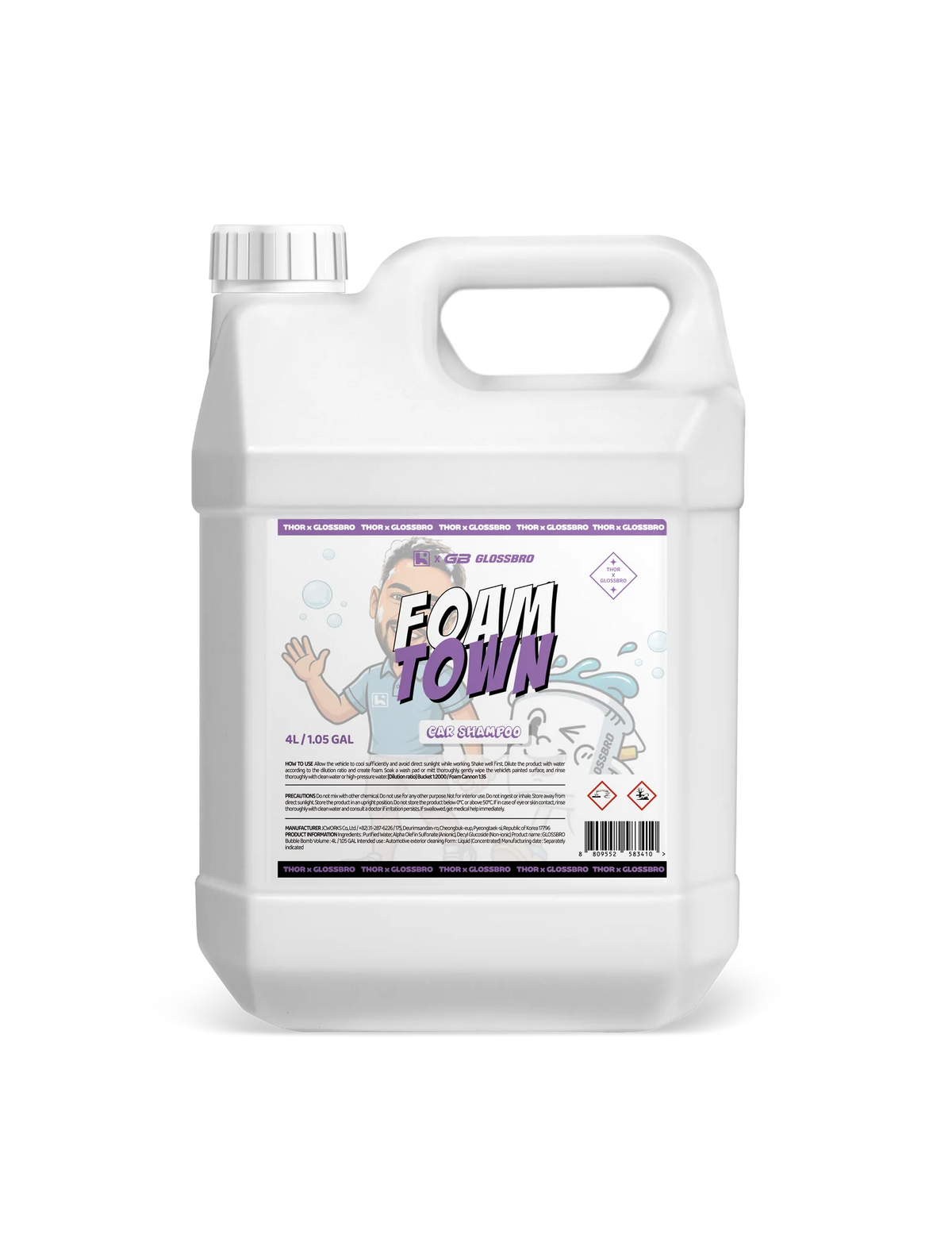 GLOSSBRO Foam Town Car Shampoo
