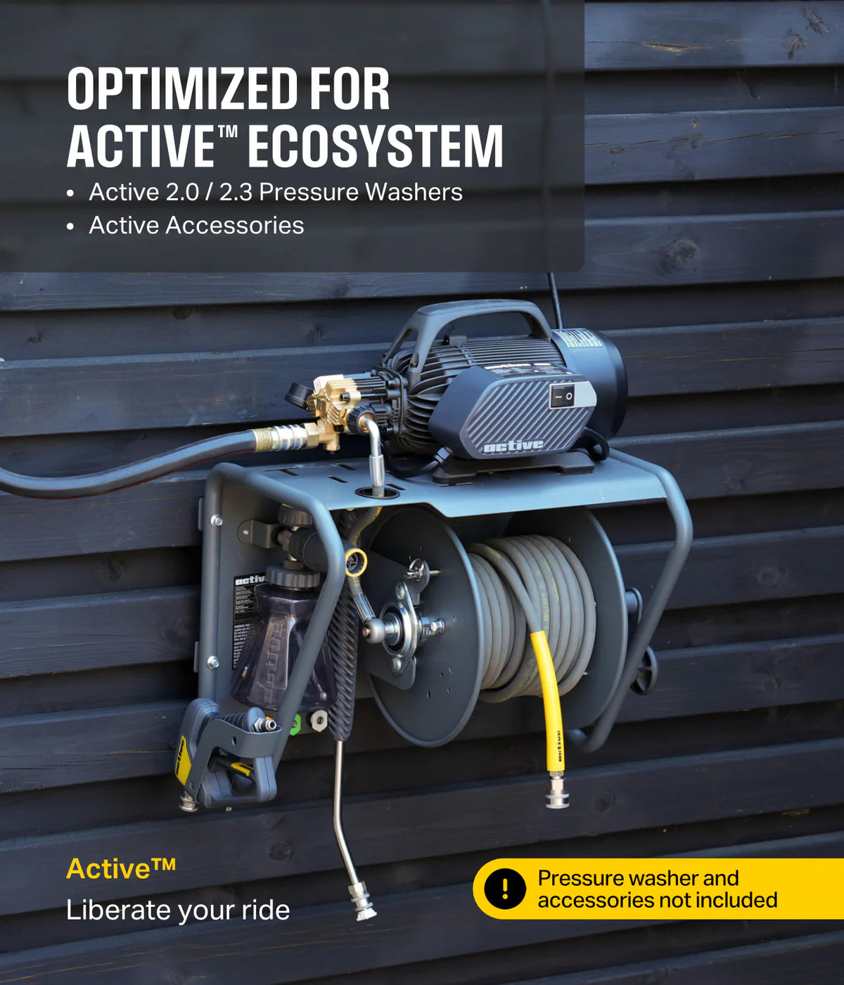 Active™ Hose Reel & Wall Mount