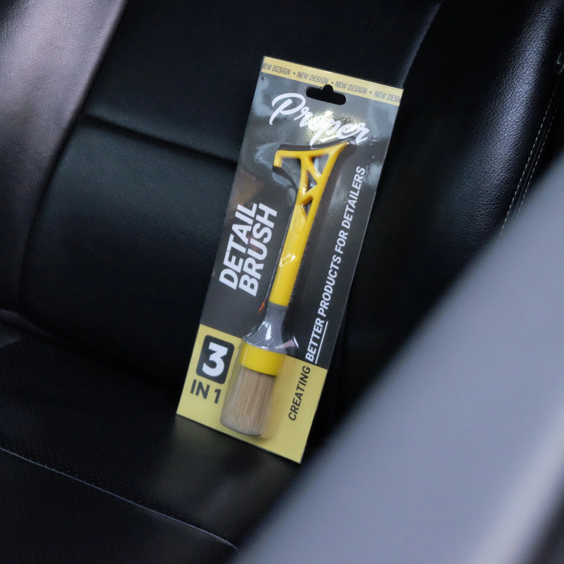 Proper Detailing 3 in 1 Detailing Brush