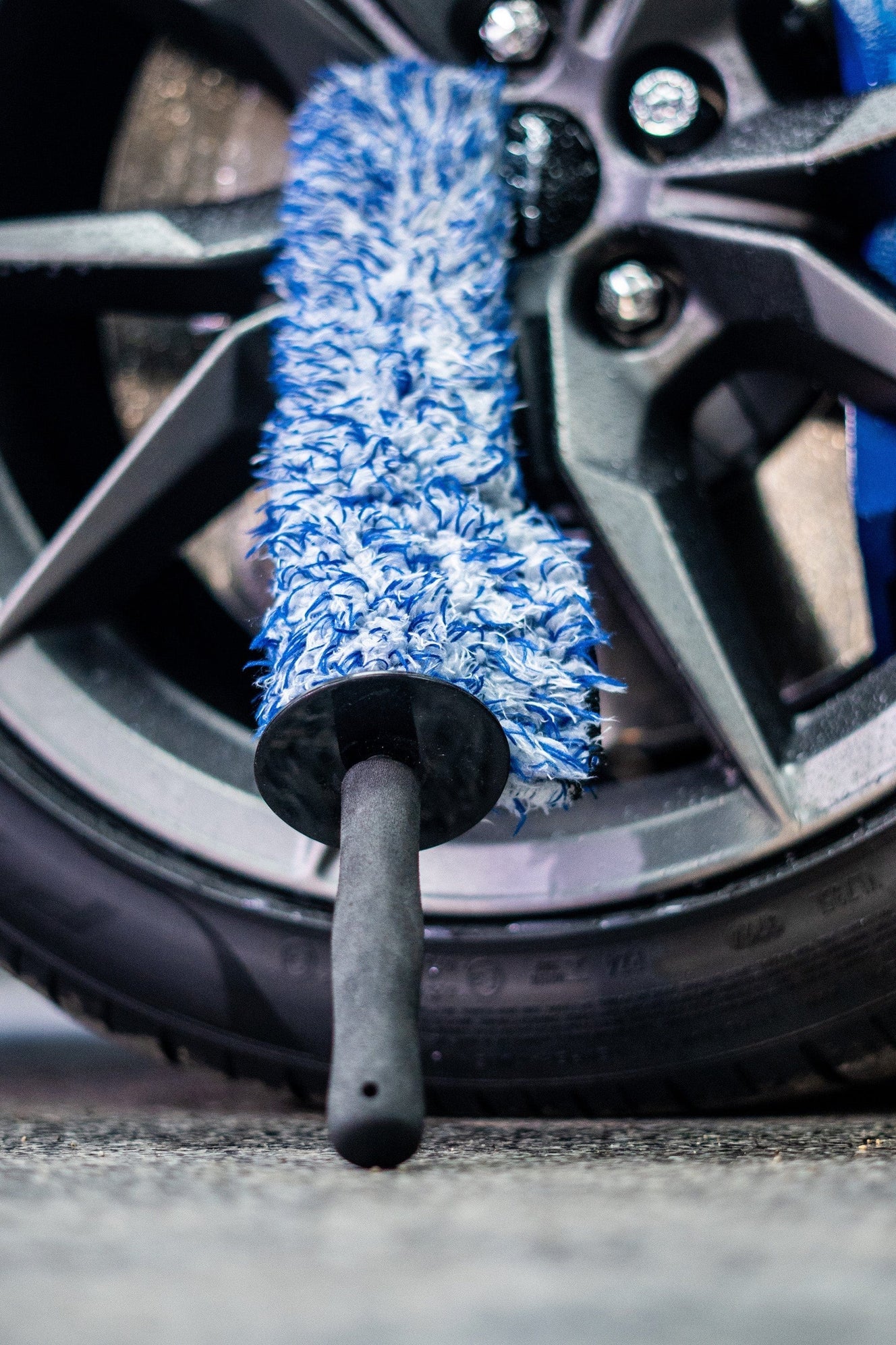 Autofiber Barrel Blade Lite Microfiber Wheel Brush