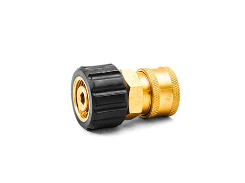 MTM Hydro Twist Seal Coupler X 3/8" Brass QC Coupler M22 - 24.0448