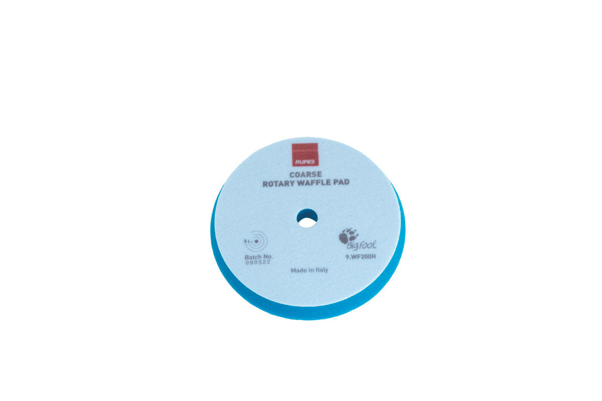 RUPES WAFFLE PADS COARSE (BLUE) 3", 5", 6", 6.5"