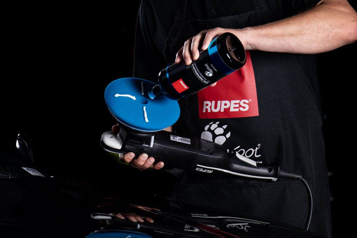 RUPES Coarse Cutting Foam Pad (Blue) - (100MM, 150MM, 180MM)