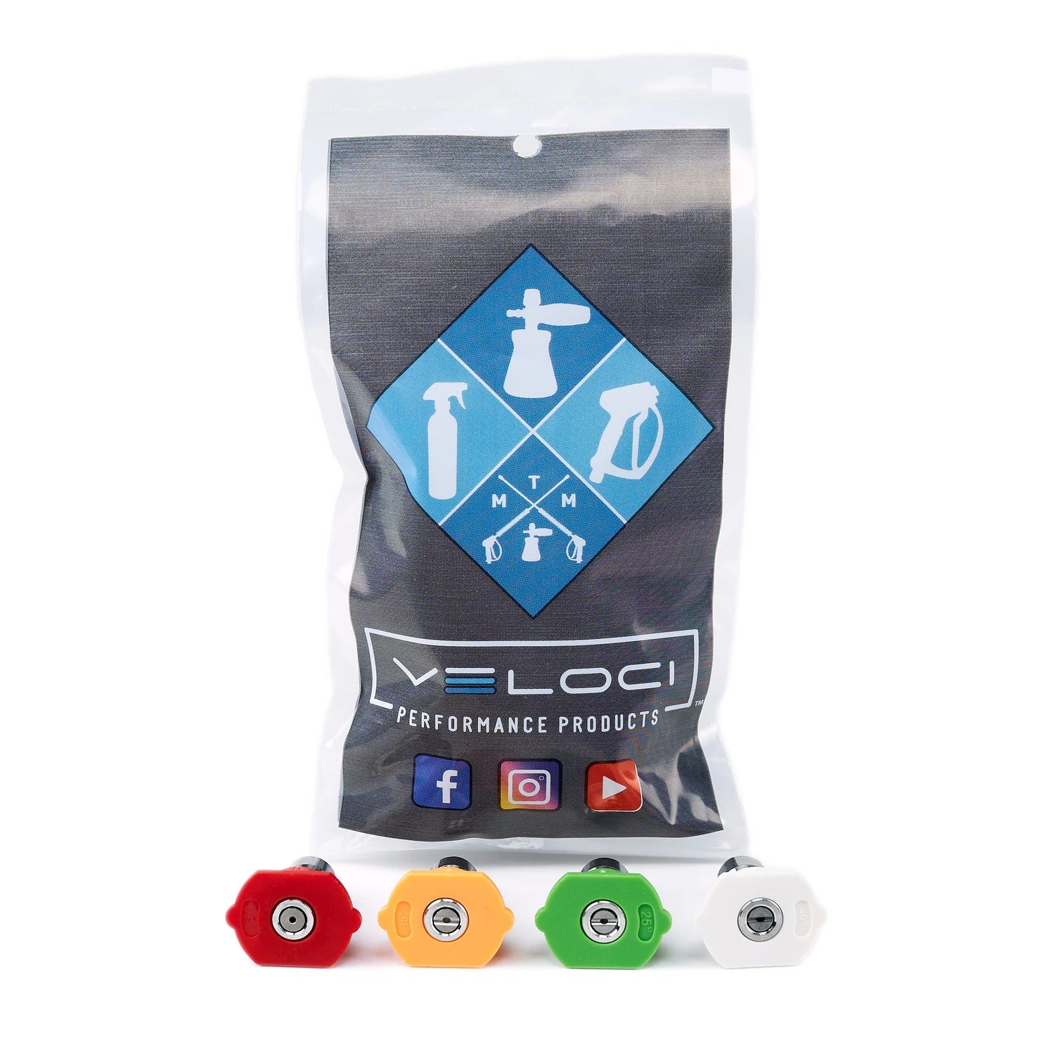 MTM HYDRO Stainless Steel 4 pack of 4.5 QC NOZZLES 17.0177