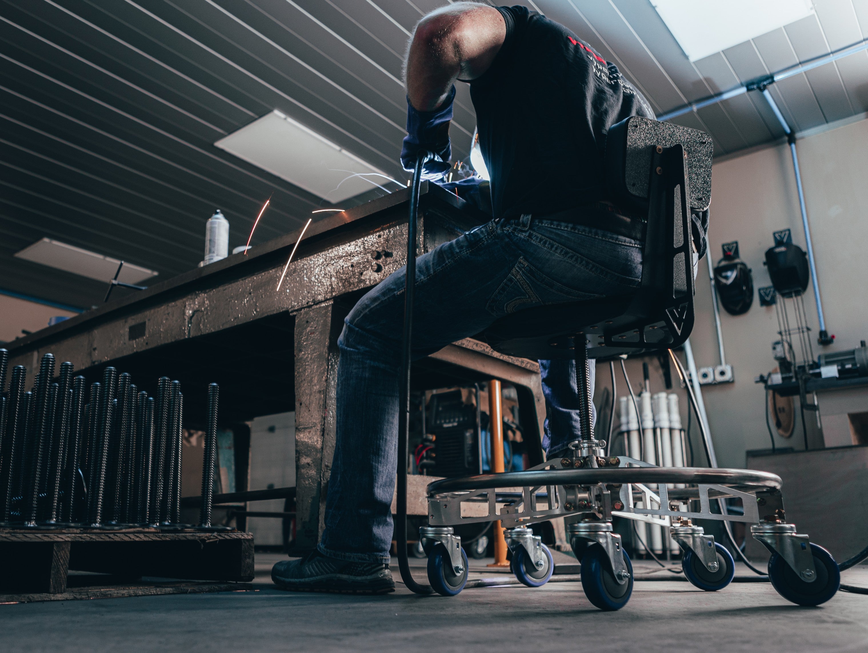 Vyper Chair | Robust Steel Max RED