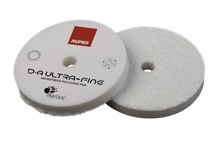 RUPES 3" D-A Ultrafine Microfiber Pad (White) 9.MF80S (85MM)
