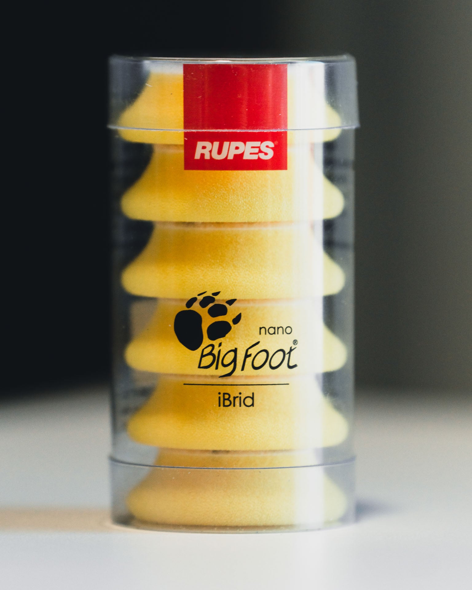 RUPES Fine Polishing Foam Pad (Yellow) 9.DA40M (40MM) 6 Pack