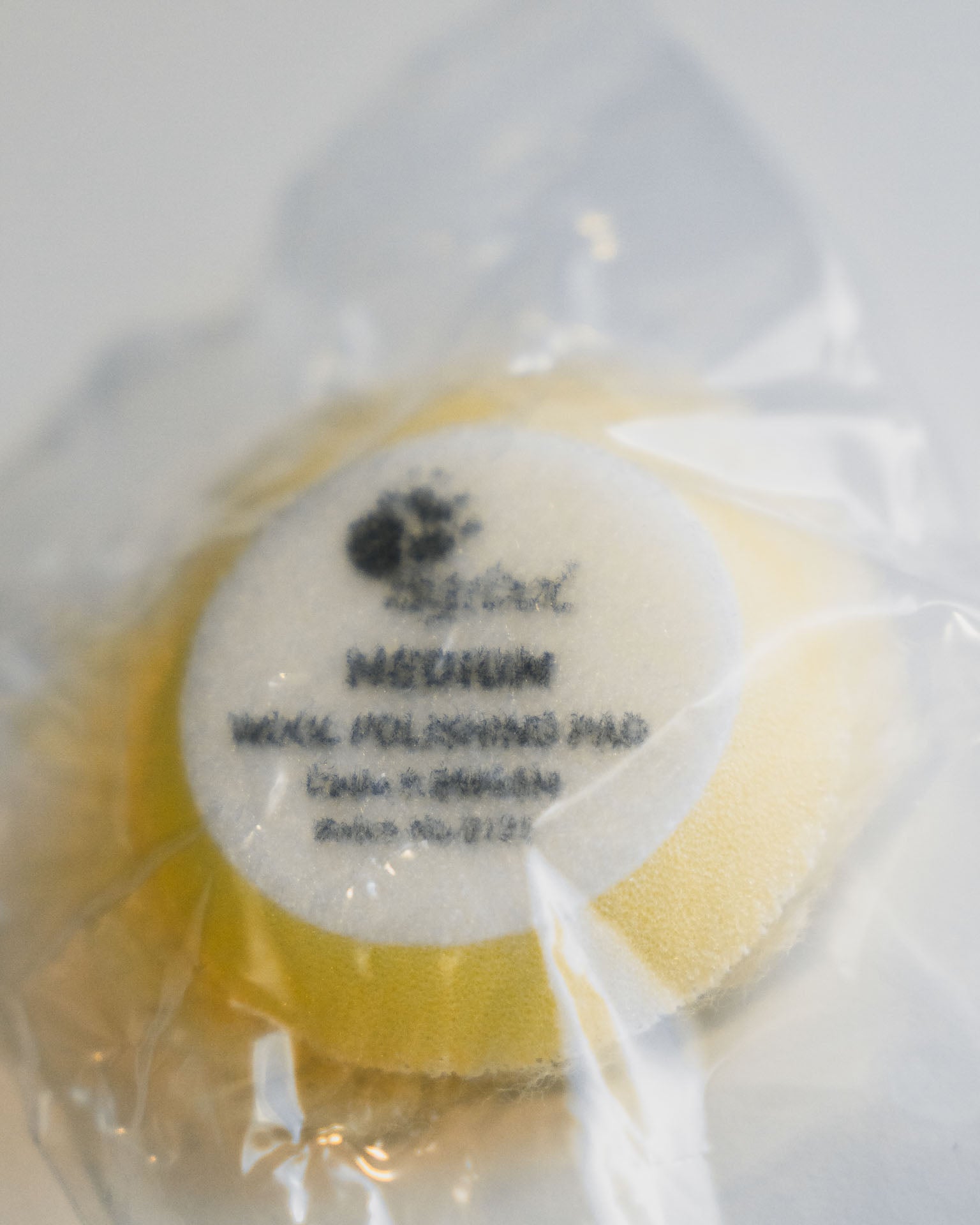 RUPES Medium Wool Pads (Yellow) BW40M (45MM) 4 Pack