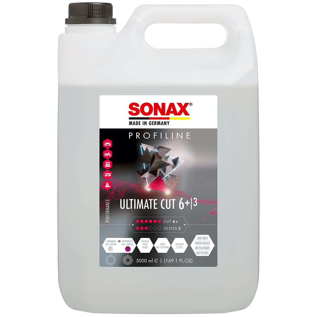 SONAX Profiline Ultimate Cut 250ml | 1L | 5L