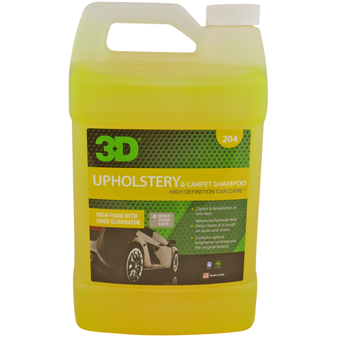 3D Upholstery & Carpet Shampoo