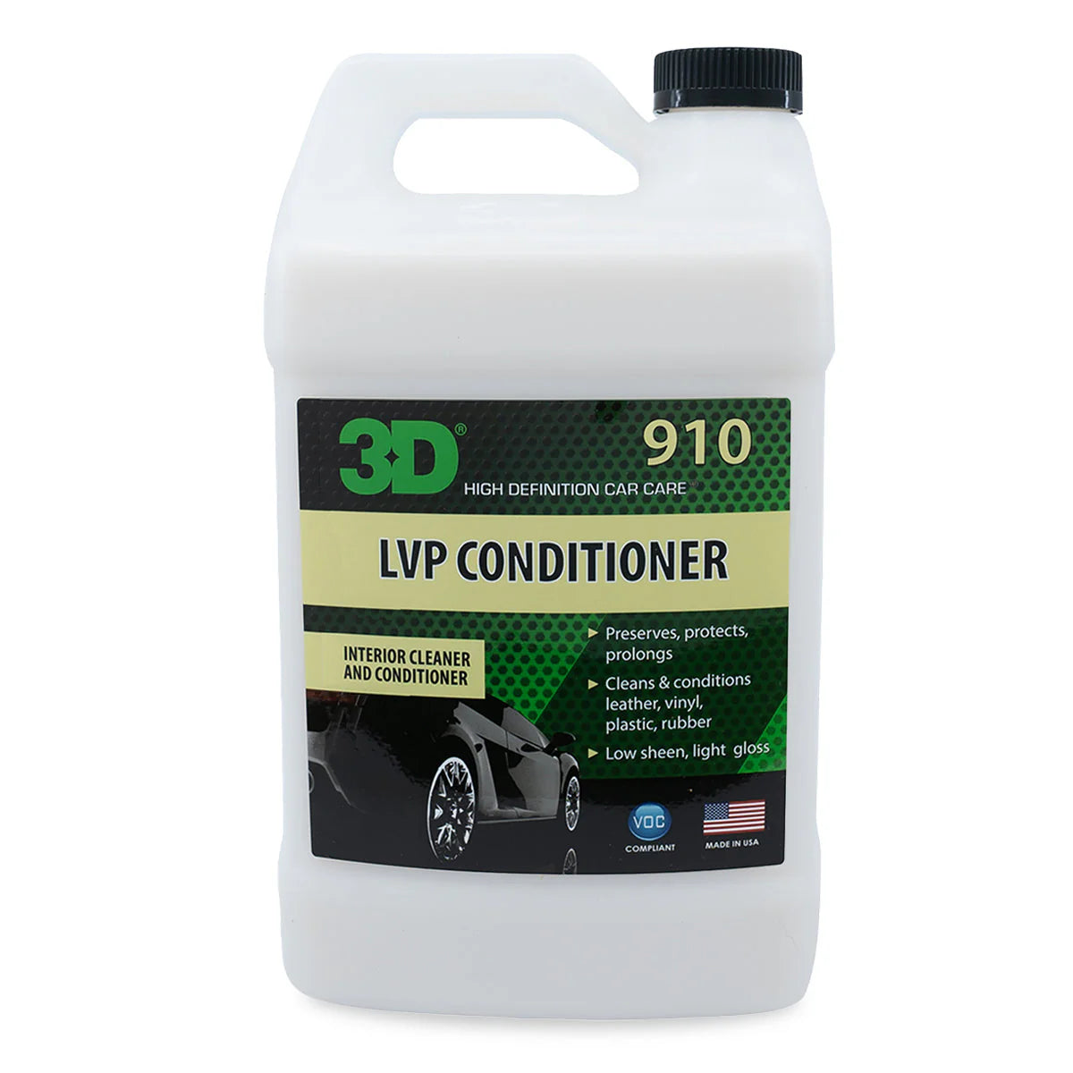 3D Leather, Vinyl, Plastic Interior Conditioner - 1 Gallon