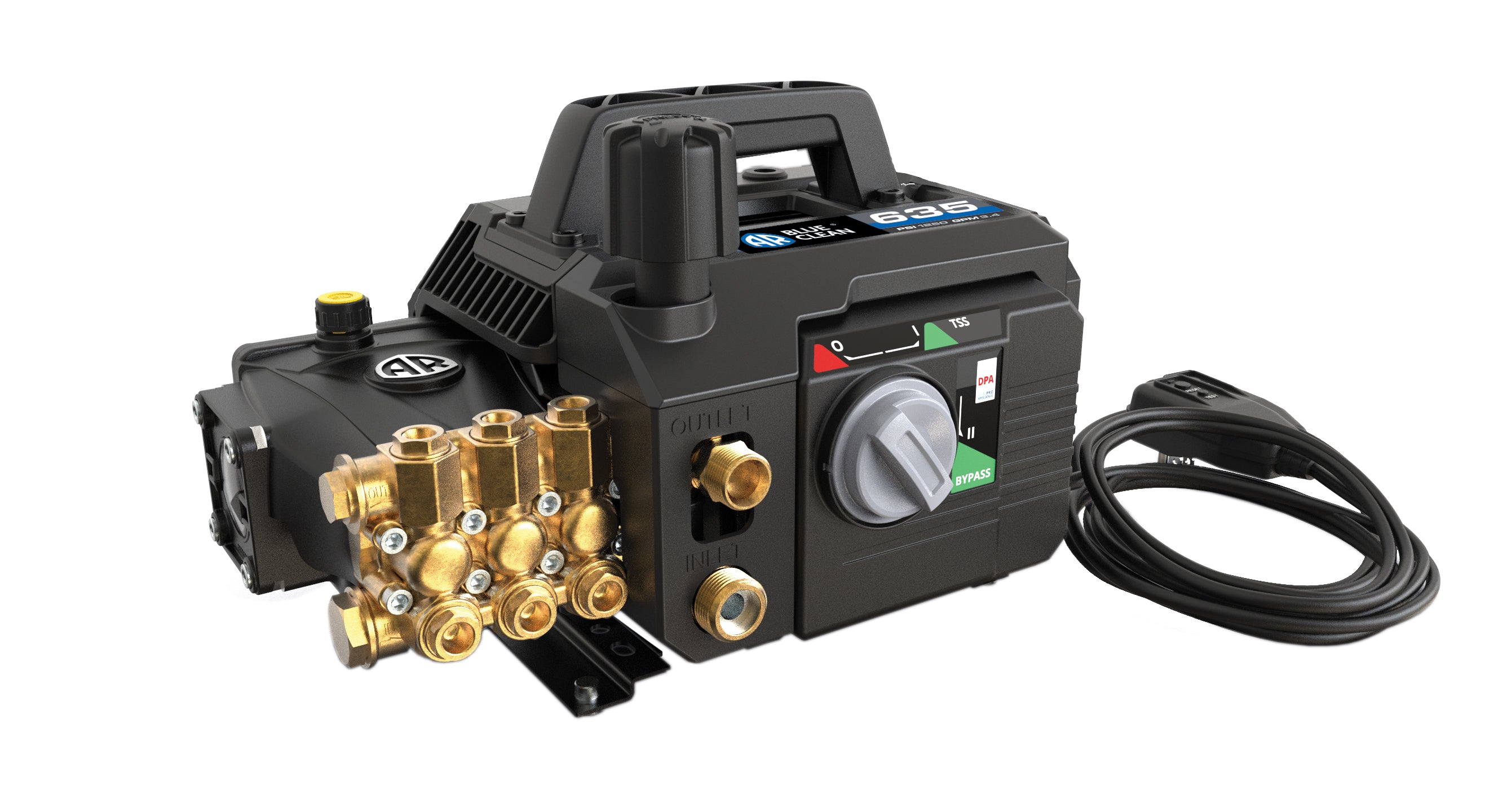 AR Blue Clean AR635 HOT WATER Pressure Washer | AR Blue Clean 635 3.4 GPM | Base Unit only