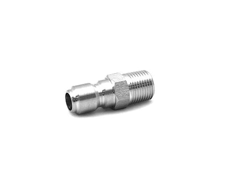 Hydrojet Plated Steel QC Plug 1/2" MPT