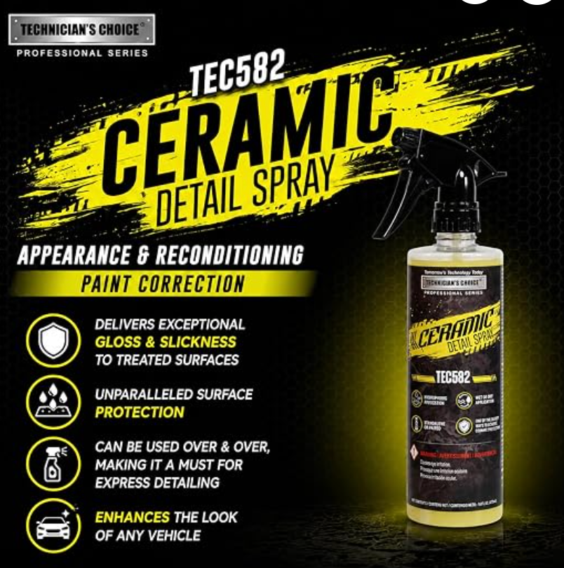 Technicians Choice TEC582 Ceramic Detail Spray