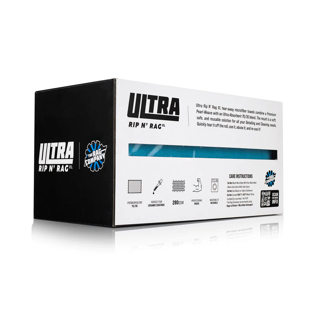 The Rag Company ULTRA RIP N' RAG XL Multi-Purpose Microfiber Towels