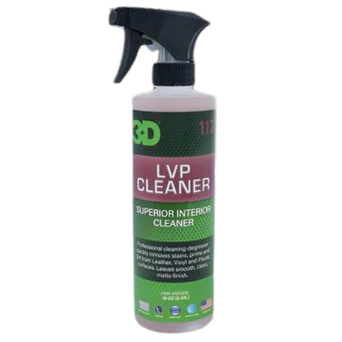 3D LVP Cleaner - Leather, Vinyl, Plastic Cleaner