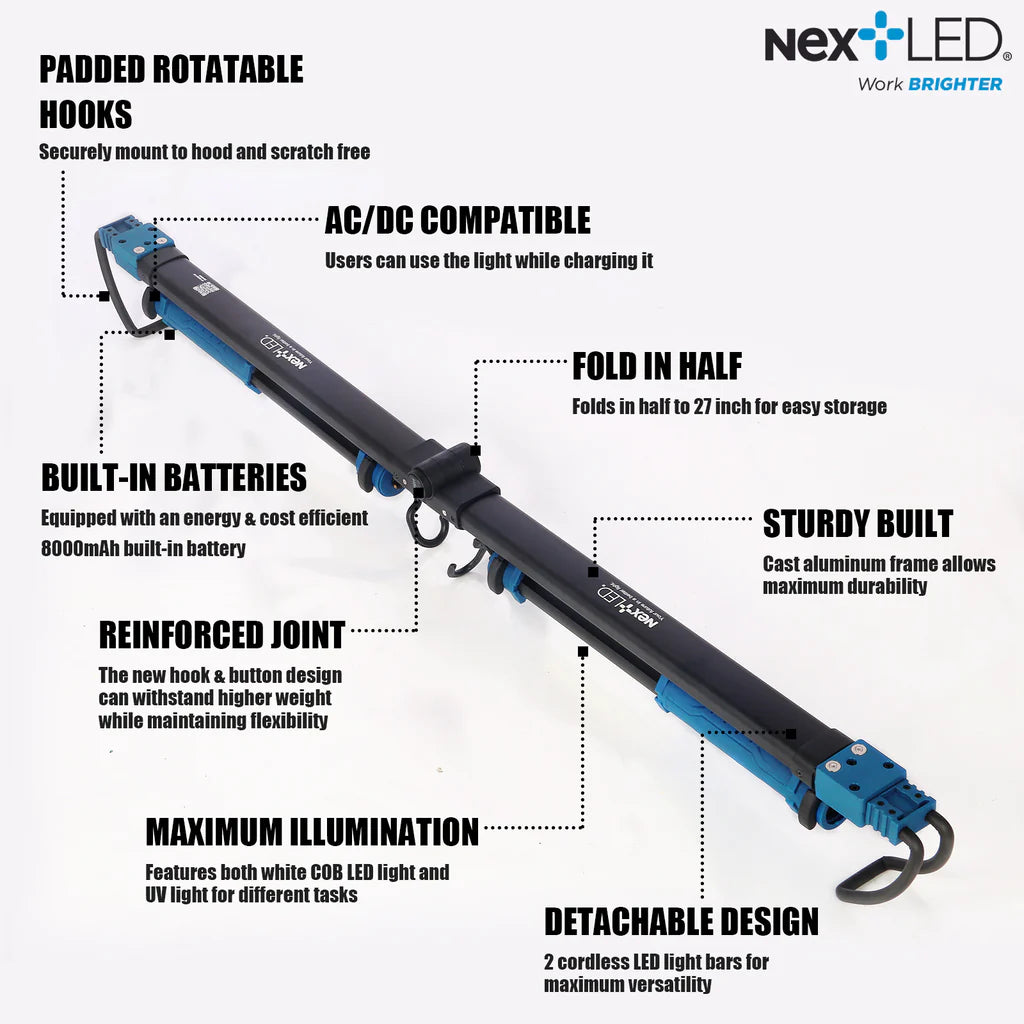 NEXT LED - Rechargeable, Detachable Under Hood LED Work Light