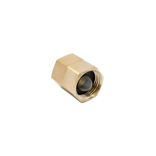 AR Blue Clean Brass Garden Hose Adapter