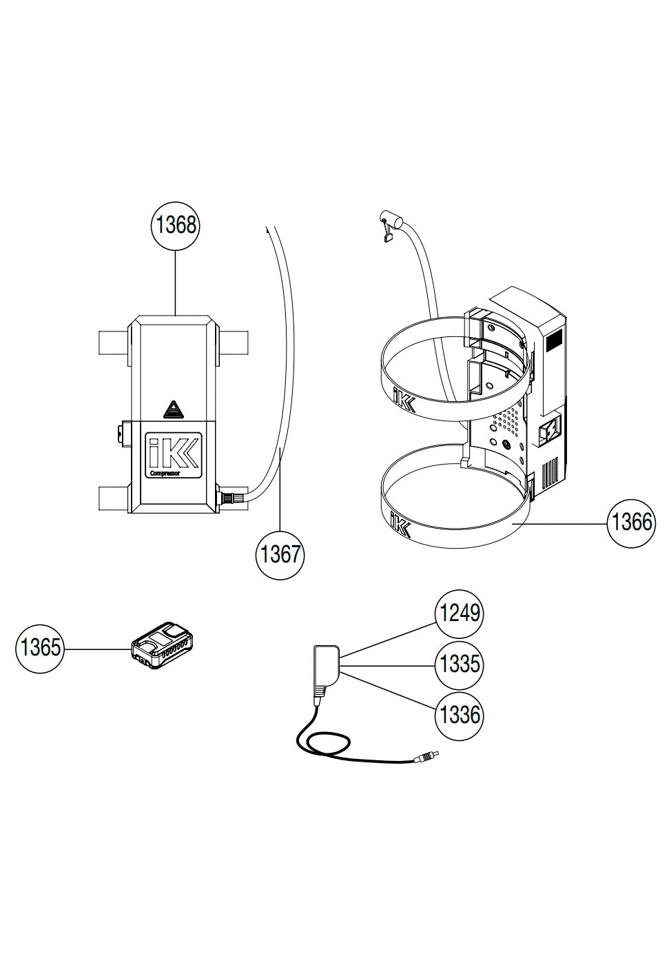 iK Battery Compressor