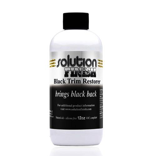 Solution Finish | Black Trim Restorer 12oz