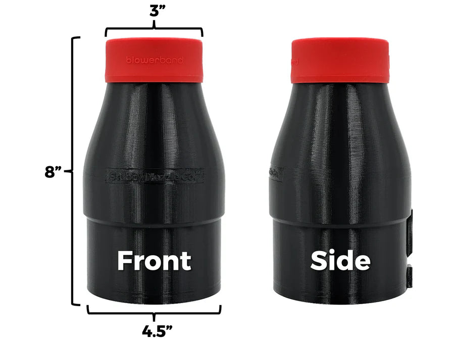 Stubby Nozzle Co. Drying Nozzle for Milwaukee M18 FUEL Dual Battery Leaf Blower