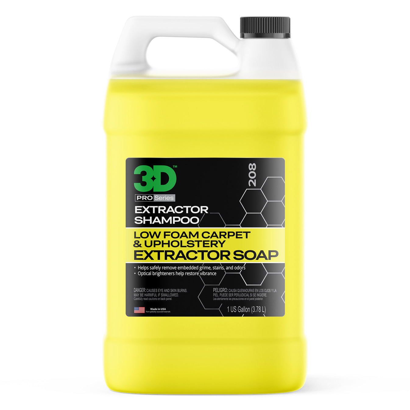 3D Extractor Shampoo 128oz | Gallon