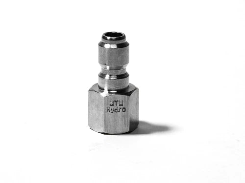 MTM HYDRO  Stainless Steel  1/4" QC Female Plug  24.0079