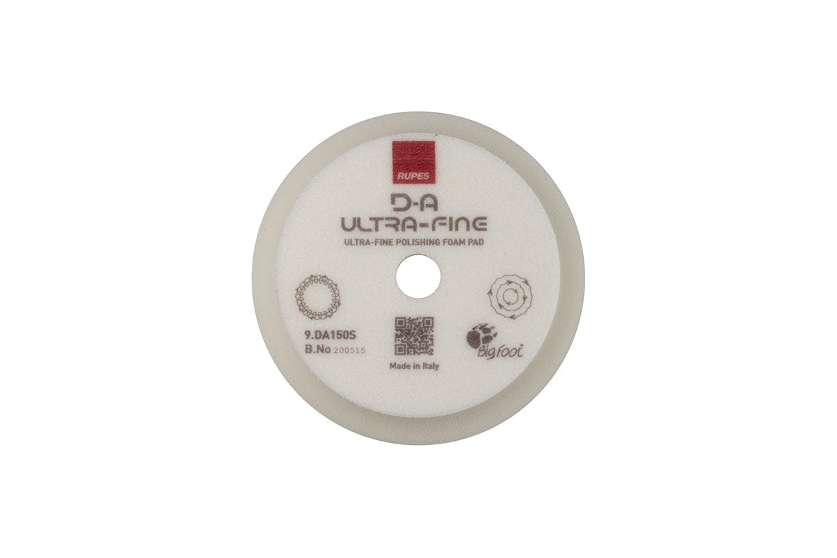 RUPES Ultra Fine Finishing Foam Pad (White) - (100MM, 150MM, 180MM)