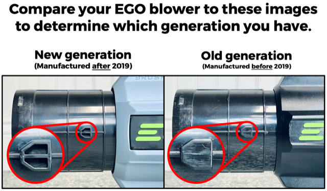 Stubby Nozzle Co. Drying Nozzle for EGO Blower