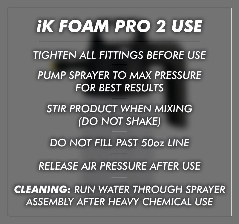 iK Foam Pro 2 - Sprayer