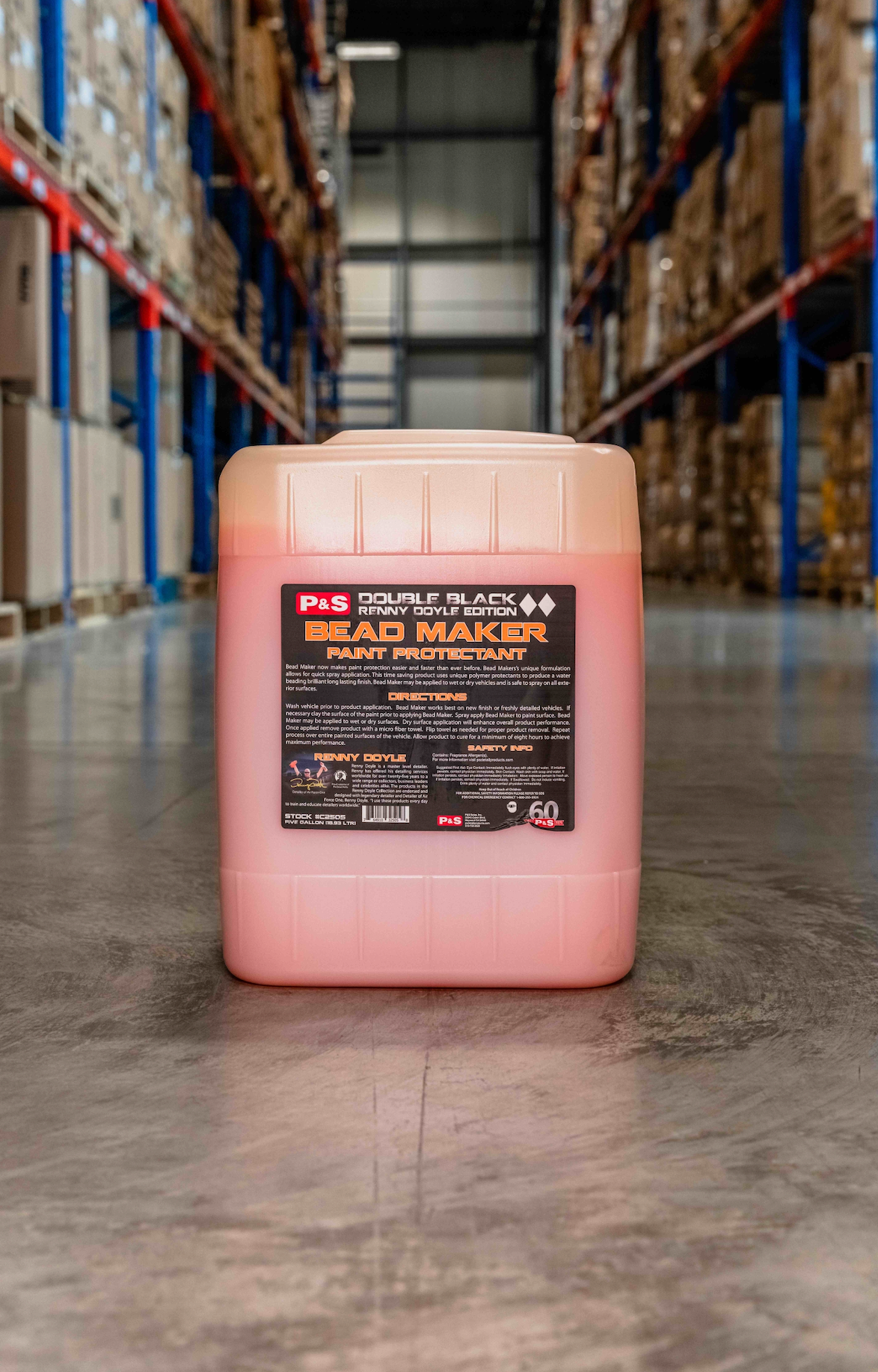 P&S - 5 GALLON | All Purpose Cleaner, Bead Maker, Brake Buster, Carpet Bomber, Iron Buster, Paint Gloss, Pearl Auto Shampoo, Radiance, Swift, True Vue, Undressed Cleaner, and Xpress Interior Cleaner.