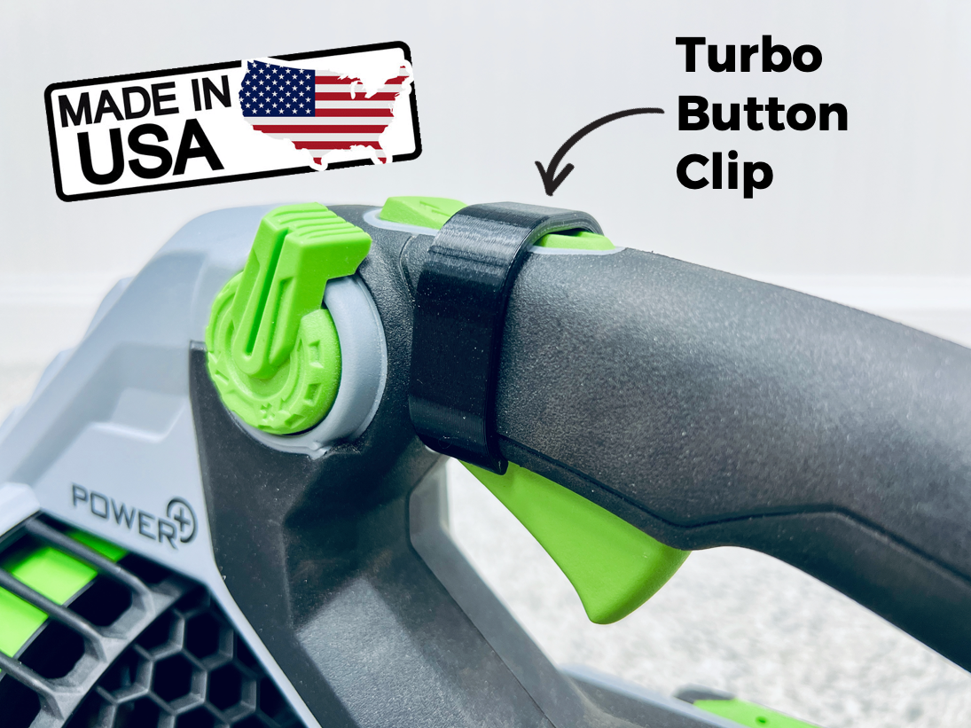 Stubby Nozzle Co. TurboClip™ Turbo Button Clip for EGO Leaf Blowers